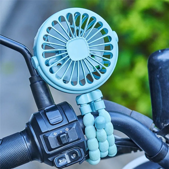 JAERBEE%20Pink%20Portable%20USB%20Rechargeable%20Silent%20Mini%20Fan%203%20Speed%20Adjustable%20with%20Lighting%20Function%20for%20Car%20Seat%20Stroller%20-%20Image%208