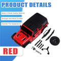 ARELENE Body Car Shell -Body Shell Mini Z Mini-Z for 1/24 Axial SCX24 RC Car Body DIY Upgrade Parts Red. 