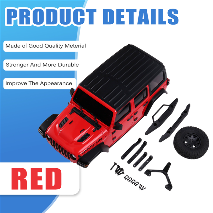 ARELENE%20Body%20Car%20Shell%20-Body%20Shell%20Mini%20Z%20Mini-Z%20for%201/24%20Axial%20SCX24%20RC%20Car%20Body%20DIY%20Upgrade%20Parts%20Red%20-%20Image%207