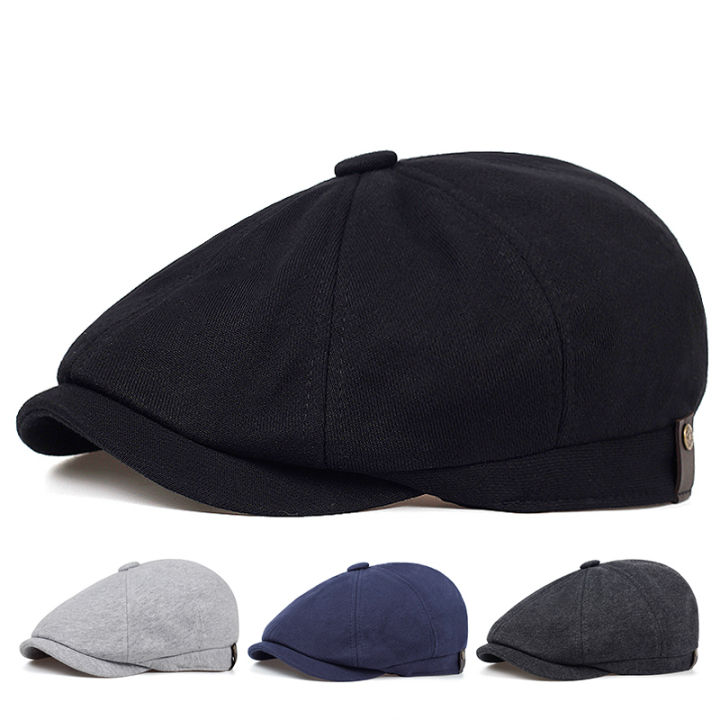Berretto da Newsboy retrò uomo 2021 autunno invern... - Grandado