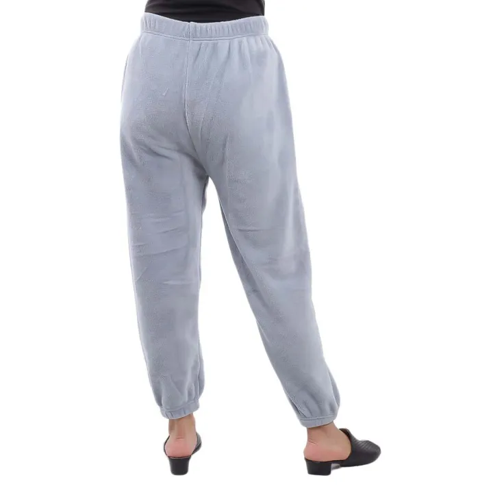 Light%20Grey%20Fleece%20Trousers%20for%20Women%20Cozy%20Warm%20Casual%20Fit%20Sweatpants%20Pants%20-%20Image%205