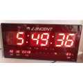 Large Digital Display LED Wall Clock. 