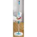 National Kitchenware Stainless Steel Spin Mop Extendable Handle Floor Cleaning Mop. 