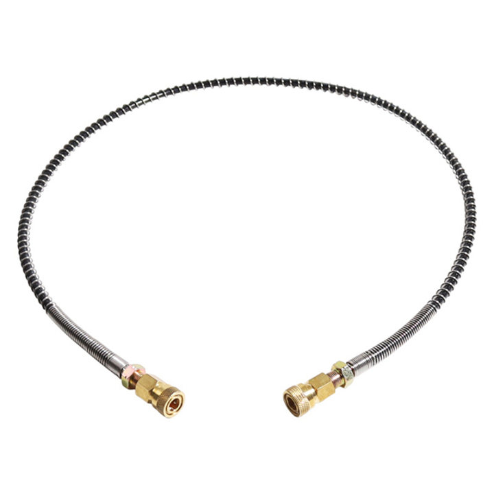 3X High Pressure Hose with Spring Wrapped 100cm Long Pneumatics Air ...