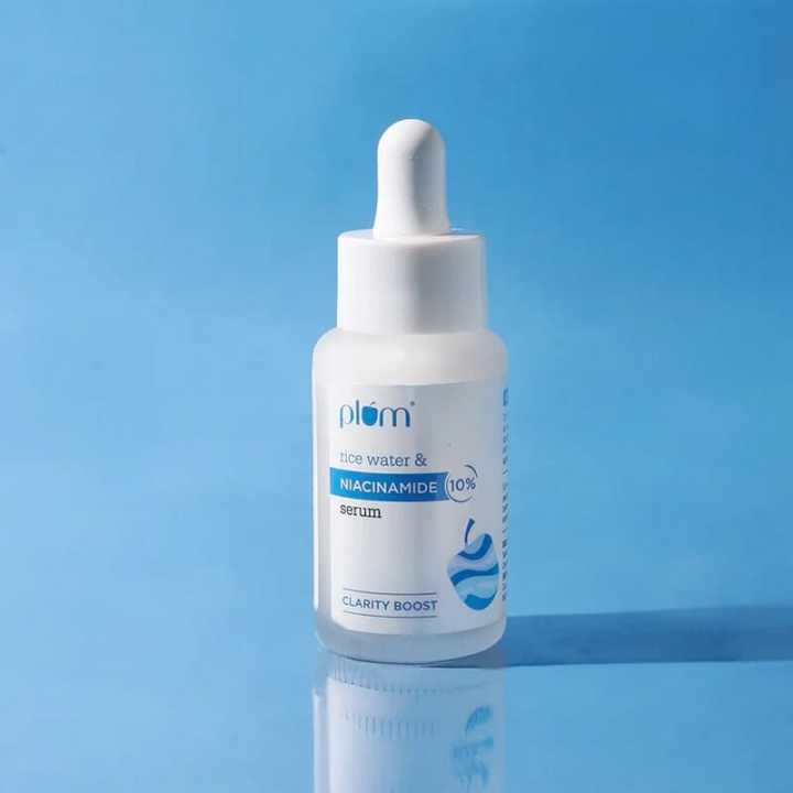 Plum Goodness Rice Water & Niacinamide Face Serum - 30Ml