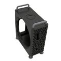 High Quality Vertical Computer Case Dustproof 3D Printed Protective Bracket Shockproof Storage Stand for Mac Mini M4/M4 Pro 2024 PC Accessories. 