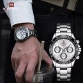 NAVIFORCE NF9193 Classic Business Luminous Multifunction Chronograph Stainless Steel Watch For WOMEN. 