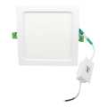 Brilliant Square Concealed Panel Light  30 Watt Warm. 