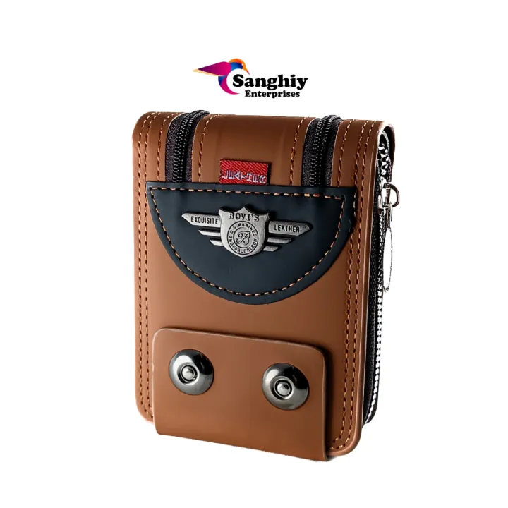 Bovis%20Double%20Button%20Pu%20Leather%20Wallet%20For%20Men%20-%20Image%204