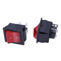 fasdaga 30 x Red Illuminated Light On/Off DPST Boat Rocker Switch 16A/250V 20A/125V AC. 