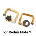 Novaphopat Fingerprint Scanner For Xiaomi Redmi Note 9 Pro 9s Poco X3 NFC Pro M3 Home Button Finger print Menu Return Key Sensor Flex Cable. 