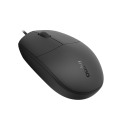 Rapoo N100 Wired Optical Mouse -Black. 