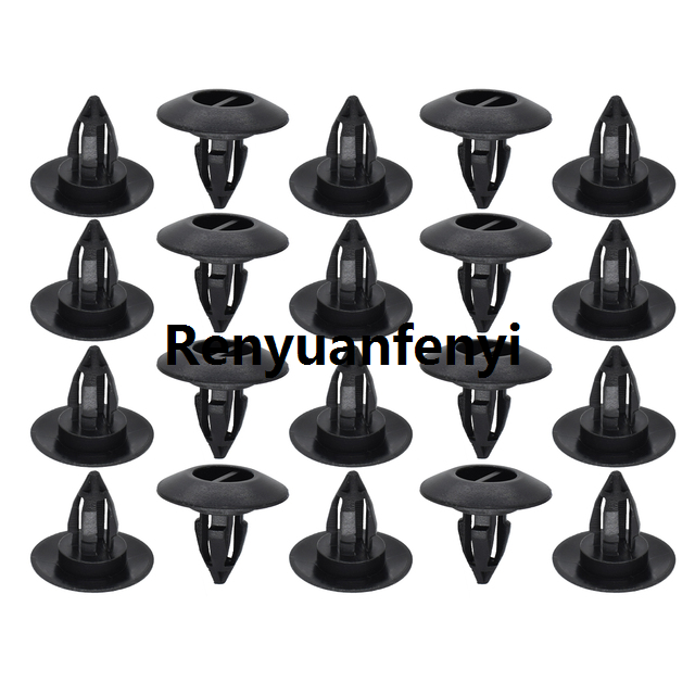 Renyuan 【Recently LoLular】20pcs Car Bumper Clips Expansion Blind Rivets Door Side Fifty percent discount Sill Skirt Trim Rocker Molding Clip For Bmw X1 X3 X5 X6 Mini 51777171003