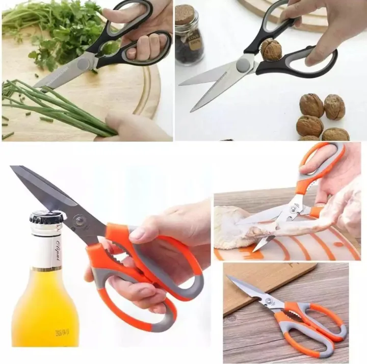 Kitchen%20Scissor%20-Multi%20Use%20(Scissor/Cutter%20/Nut%20Cracker/%20Bottle%20Opener)-For%20Easy%20Kitchen%20Life%20Style%20-%20Image%203