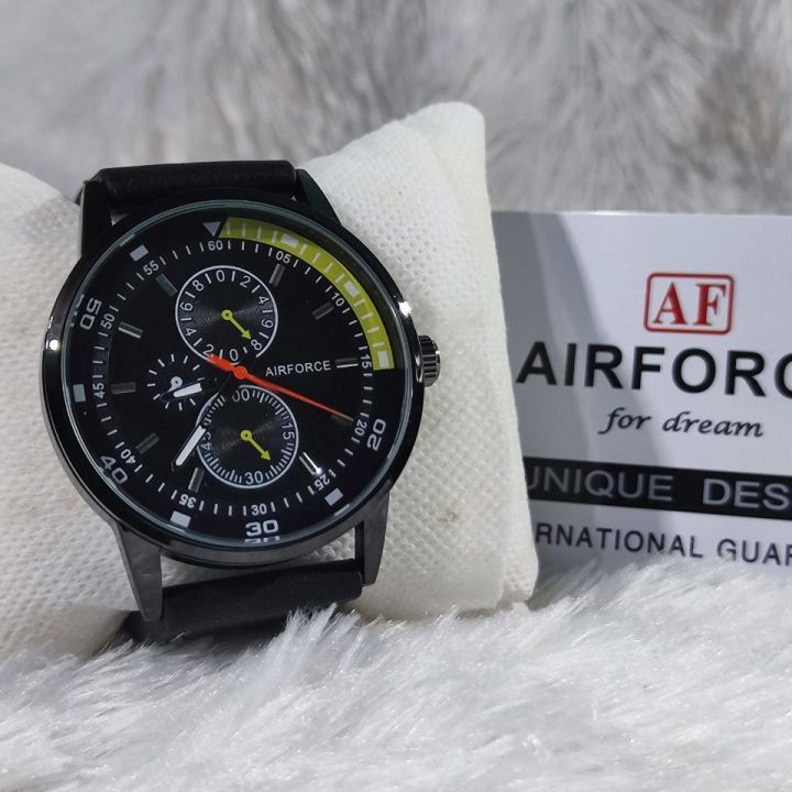 Airforce%20Leather%20Belt%20Men's%20Watch%20With%20Meter%20Reading%20Design%20-%20Image%203