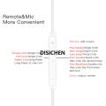 DISICHEN For Apple Original Headphones For iPhone 14 13 12 11 Pro Max mini Bluetooth Wired Earphones X XS XR 7 8 6 Plus Phone Accessories Profesional. 