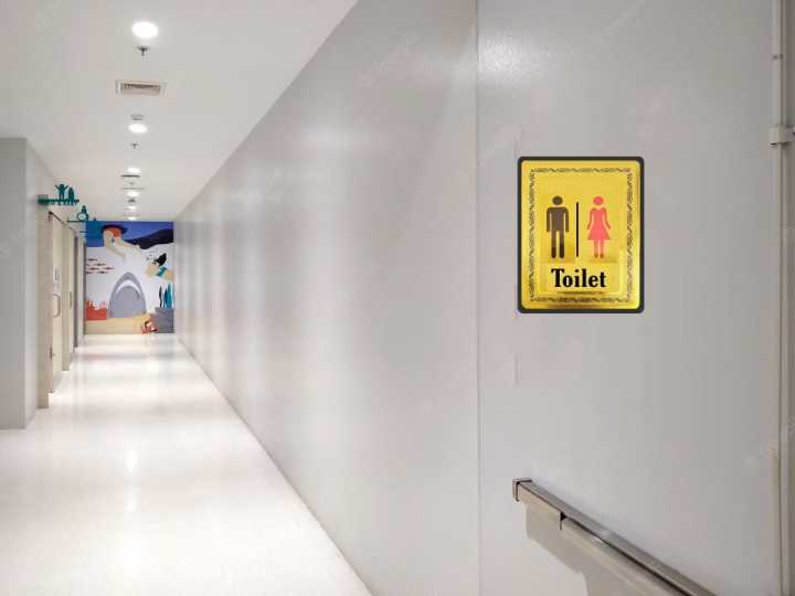 Self%20Adhesive%20Toilet%20Rectangular%20Shape%20Golden%20Acrylic%20Signature%20Sign%20Sticker%20-%20Image%204