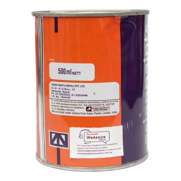 Asian%20Paints%20Blaze%20White%20Enamel%20500Ml%20-%20Image%204