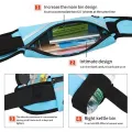 1Pcs Durable Portable Running Waist Bag Waterproof 20x10cm Run Cycling Belt Bag Sports Fanny Pack Women Men. 