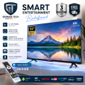 German Tech 32 Inch Smart TV (GT32BT109HD) Voice Command | Latest Android 14 | A+ Grade IPS Panel German Technology | Bezel-less Frameless Design | 24W Monster Sound - HD 1366x768 | 3 Years Warranty | 32inch Smart Android Television | Nova Hub. 