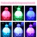 Difutagui Emergency Light Silicone Light Baymax Creative LED [802e9a44] Cute Special Color Changing Cartoon Light Children's Toy Light Soft Mini. 