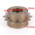 12T Teeth Single Speed Freewheel Sprocket Gear Bicycle Accessories Freewheel Dounp. 