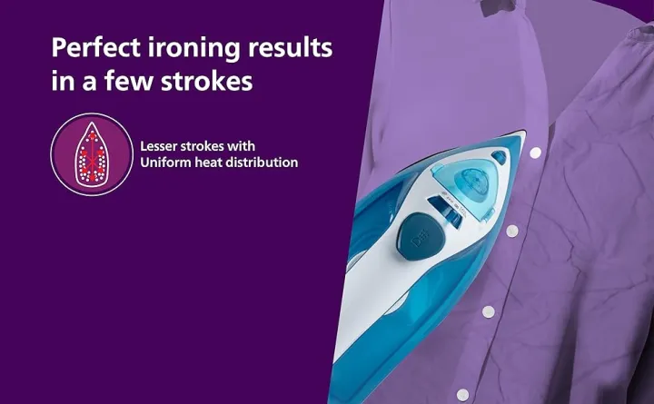 Philips%20Steam%20Iron%20(World%20no.%201%20Ironing%20Brand)%20Powerful%2015%20gm/min%20Steam%20Output%20with%20Spray,%20Multilayer%20Coated%20Non%20stick%20Soleplate%20with%201250%20W%20quick%20Heat%20up%20-%20Image%203