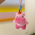 Funny Plush Capybara Lulu Doll Pendant Soft Cartoon Capybara Lulu Keychain Stuffed Animal Bag Pendant for Women Girls Gift. 