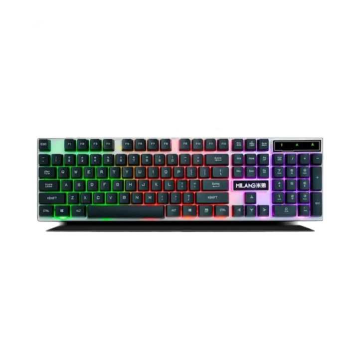 K6 Professional Polychromatic RGB Rainbow Backlit Gaming Keyboard