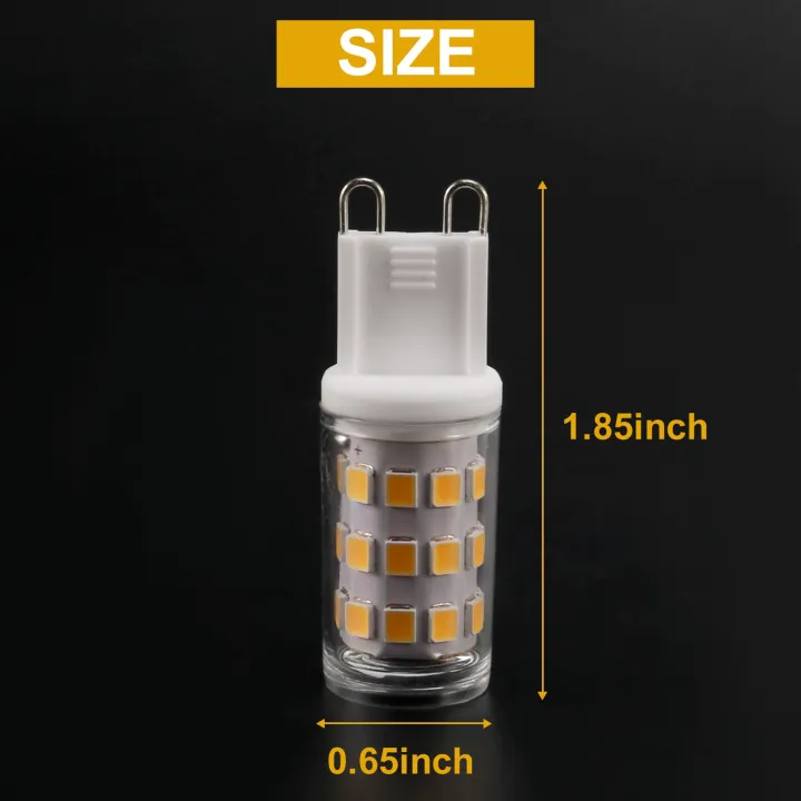 OYPFXMI%20G9%20LED%20Bulbs,3W%20Halogen%20Bulbs,G9%20Socket%20Engergy%20Saving%20Led%20Lamp,Natural%20White,360LM,AC%20220-240V,10%20Pack%20-%20Image%203