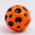 1pc Useful Hole Ball Soft Bouncy Ball Anti-fall Moon Shape Porous Bouncy Ball Kids Indoor Toy Ergonomic Design EATOP. 