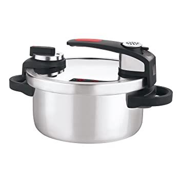Vinod Nutrient Nutrimax Induction Base Stainless Steel Pressure Cooker 3.5 Ltr
