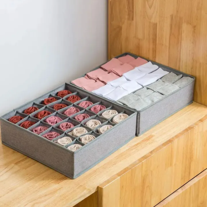 Socks%20Divider,%20Underwear%20Organizer,%2024%20Cell%20Collapsible%20Closet%20Cabinet%20Organizer,%20-%20Image%203