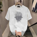 HOT Summer Pure Cotton High-quality Men's T-shirt, Daily Casual Trend Printing, Versatile Fashion Brand Comfortable Top. 