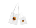 Dragon Ball Z Goku Symbol Printed Tote Bag | Anime Design-White. 