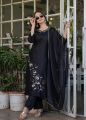 Women’s Viscose Rayon Embroidery Straight Kurta with Pant and Dupatta Set By Sapnaaz Fashion. 