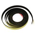 5X 5M Black Single Sided Self Adhesive Foam Tape Closed Cell 20mm Wide X 3mm Thick. 