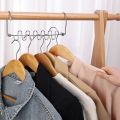 Metal Magic Hangers 12 Slots Cascading Hanger for Clothes Space Saving Closet Wardrobe Scarf Clothing Storage Rack Organization. 