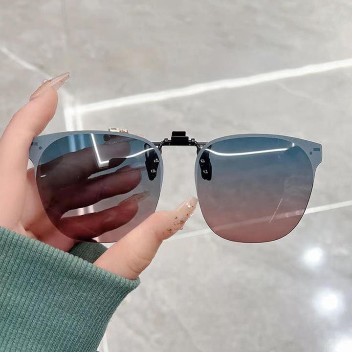 Polarized Clip On Sunglasse Flip Up Glasses Sunglasse Glasses Clip