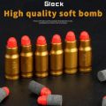 Agaze Glock Sponge Bullet Shell Throwing Hand Self Integrated Soft Bullet Nerf Blaster. 
