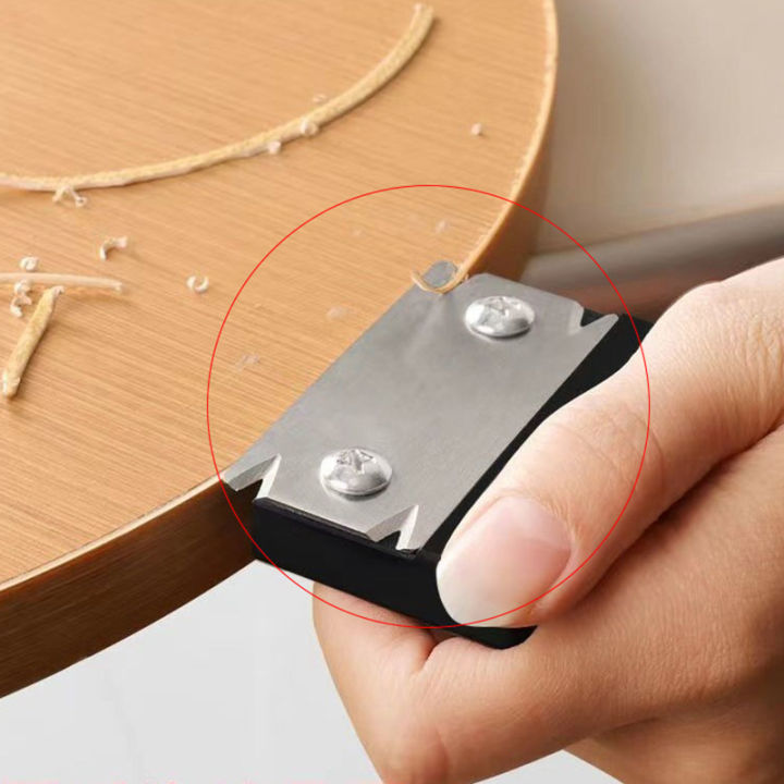 Tools Trimming Knife Carpentry In Wood Trimmer Chamfering Fillet Scraper Board Deburring Edge Corner Planer Tool Trimmer Edge CVFHHH