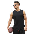 New Vest Loose Basketball Training Sleeveless Men's Sports Marathon Fast Dry Vest Running Fitness. 