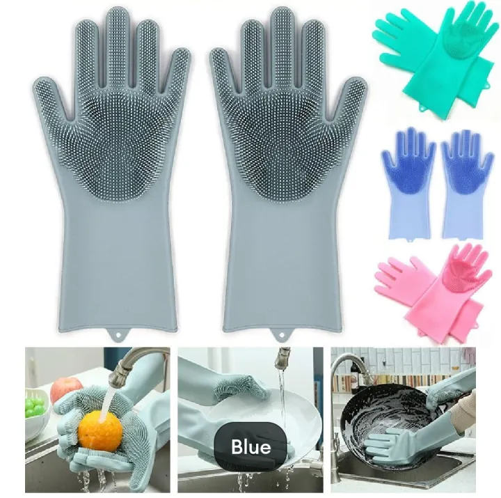 Vylon%20Magic%20Reusable%20Silicone%20Gloves%20with%20Wash%20Scrubber,%20Heat%20Resistant,%20for%20Cleaning,%20Household,%20Dish%20Washing,%20Washing%20the%20Car%20-%20Image%202