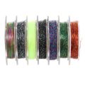 Protect rod colorful Polyester Line Braided Wire Winding line Fishing Rod Threading Line Guide. 