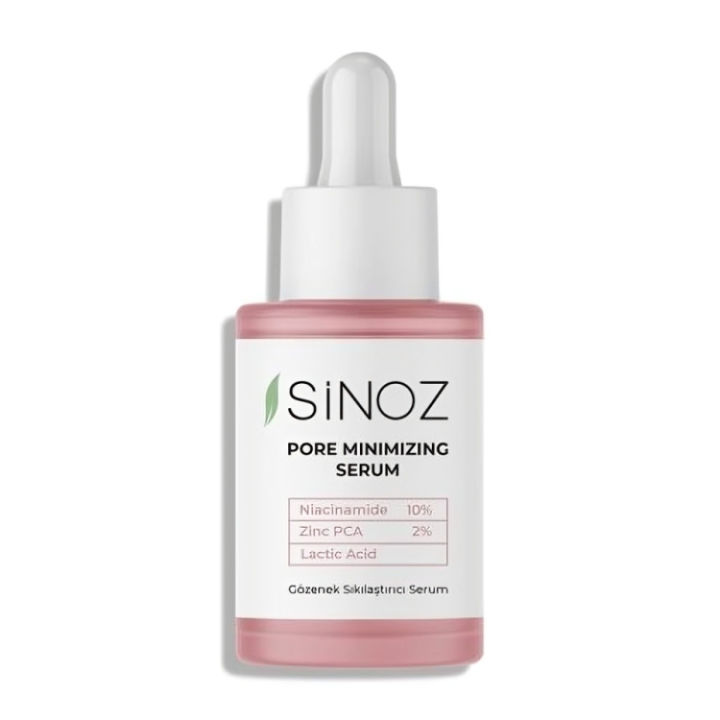SiNOZ Pore Minimizing Serum 30 ml  Niacinamide 10% Zinc PCA 2% and Lactic Acid  Anti Ageing  Healing