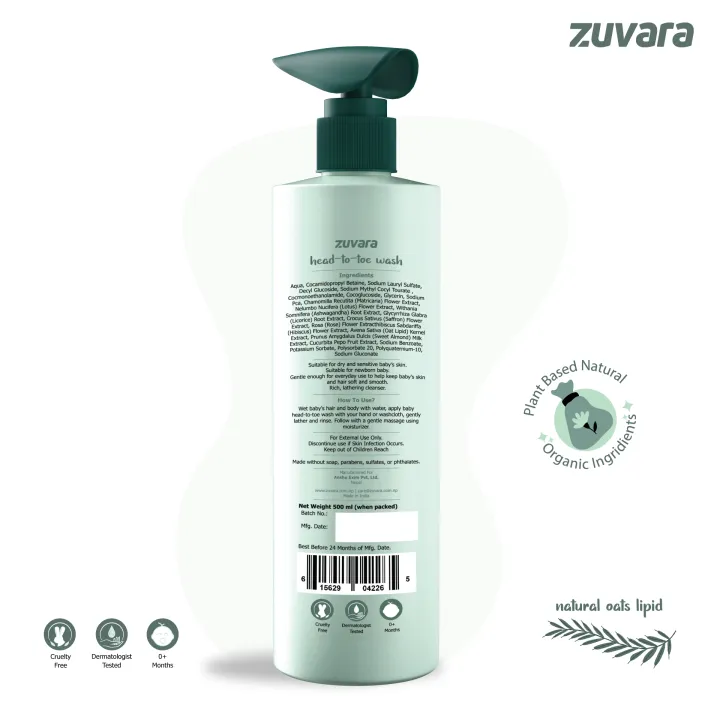 Zuvara%20Baby%20Head%20to%20Toe%20Wash%20-%20500ml%20-%20Image%202