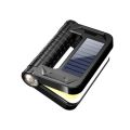 Rechargeable Multifunctional Emergency Light Foldable Rainproof Camping Lantern Solar Powered 5 Lighting Modes Solar Lighting Lamp Household Power Outage. 
