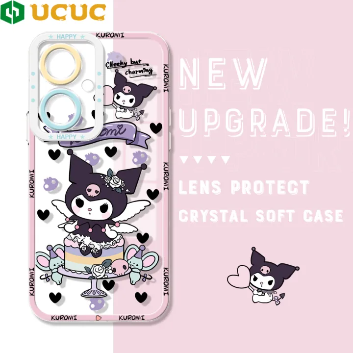 UCUC%20for%20Vivo%20Y27%20Back%20Cover%20Cute%20Kuromi%20Transparent%20TPU%20Ultra%20Thin%20Soft%20Phone%20Cases%20-%20Image%202