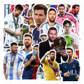 Artsy Home 25/50/100 Pcs Football Star Lionel Messi Stickers for Laptops Cellphone Guitar. 