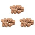 NANLIY 60Pcs 9.5mm Trumpet Cork Pads, Trumpet Repairing Cork Pads Trumpet Water Key Spit Value Cork Pad. 